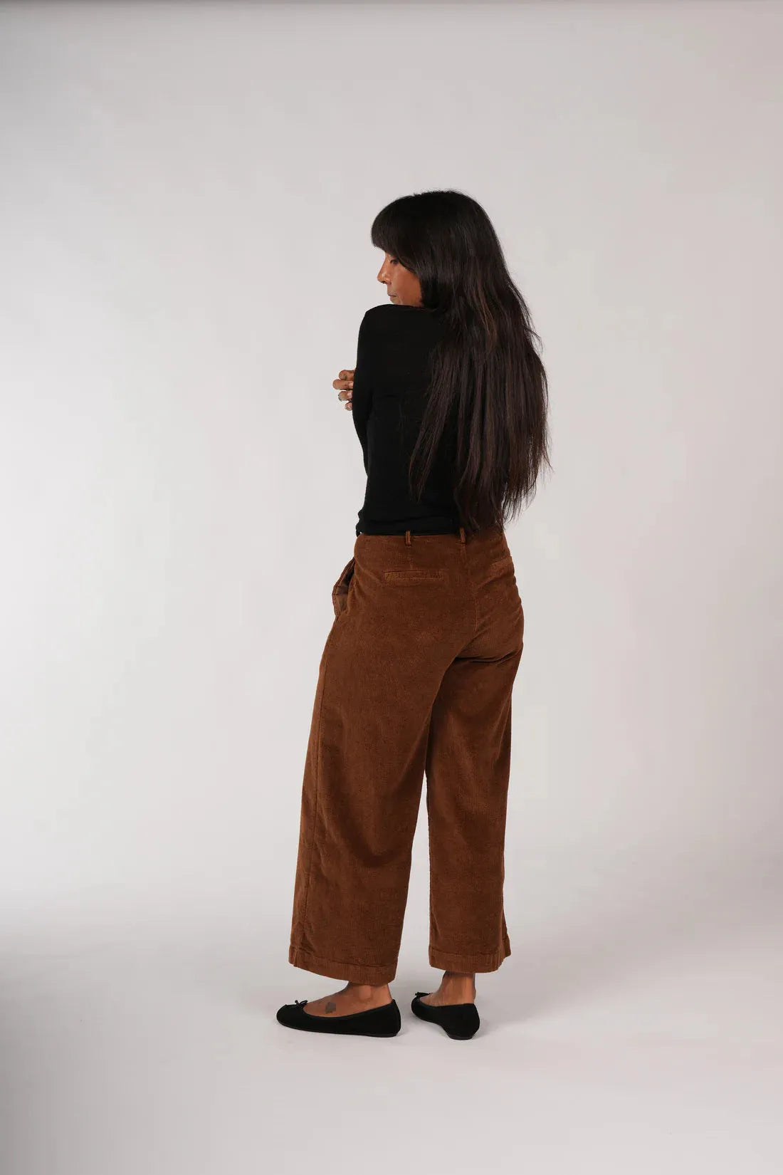 Montaigne Essential Superfine Lambswool Mock Neck Top - Stay Wild Collective  Tops