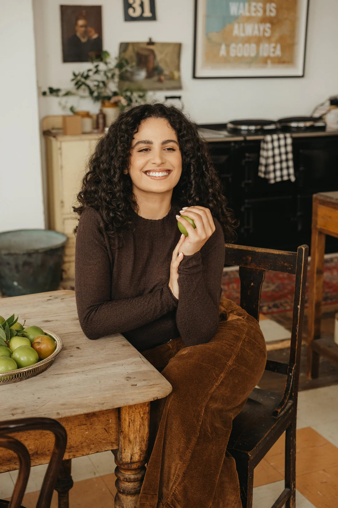  Montaigne Essential Superfine Lambswool Mock Neck Top - size S/M - Stay Wild Collective  Top