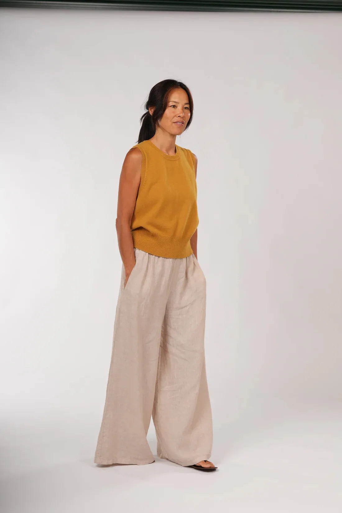 Montaigne Gigi 100% New Zealand Lambswool Vest - Stay Wild Collective  Tops