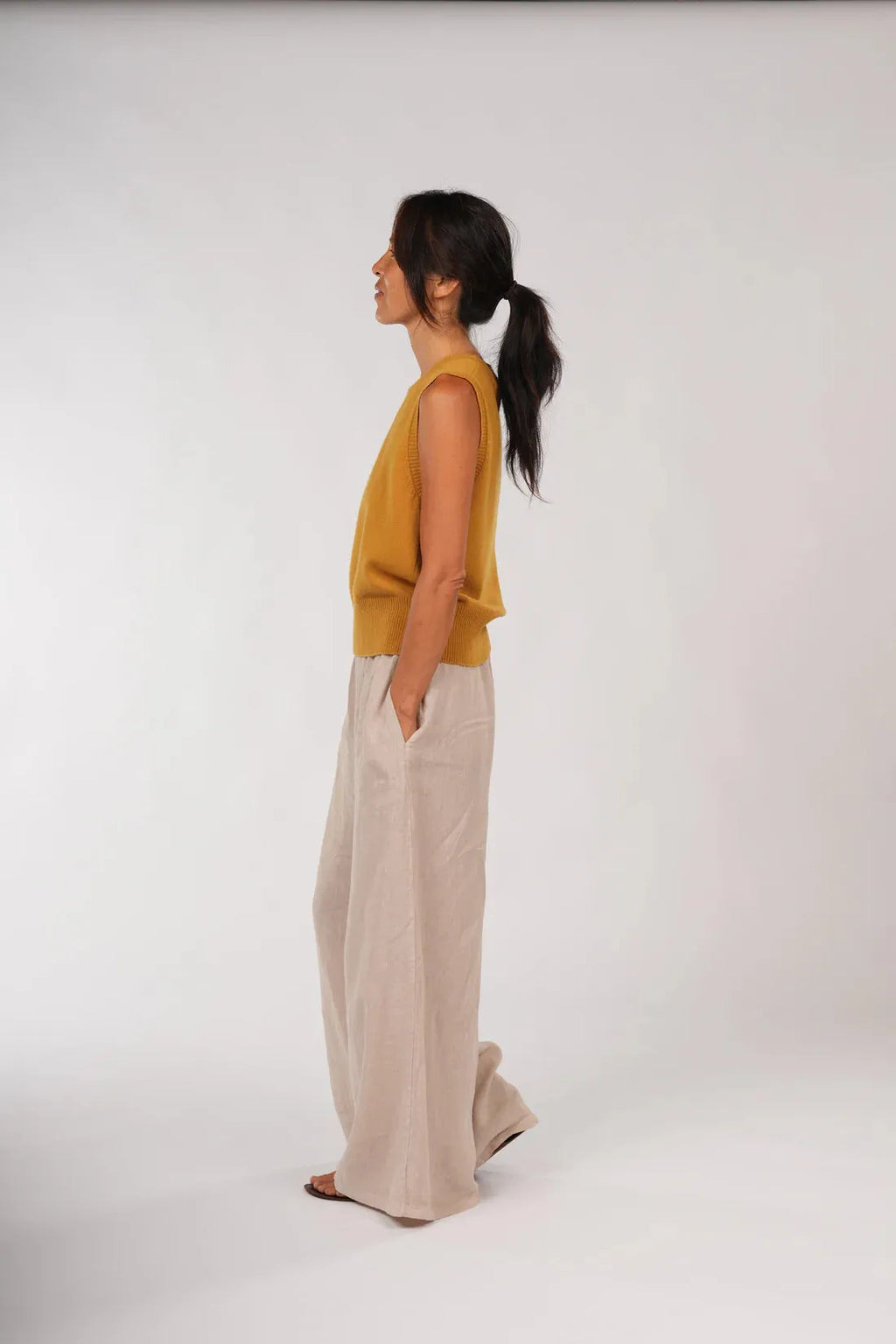 Montaigne Gigi 100% New Zealand Lambswool Vest - Stay Wild Collective  Tops