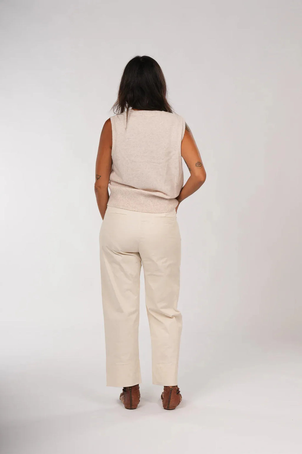 Montaigne Gigi 100% New Zealand Lambswool Vest - Stay Wild Collective  Tops