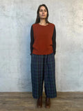 Montaigne Ines French Linen Tartan Pants - Stay Wild Collective  Pants