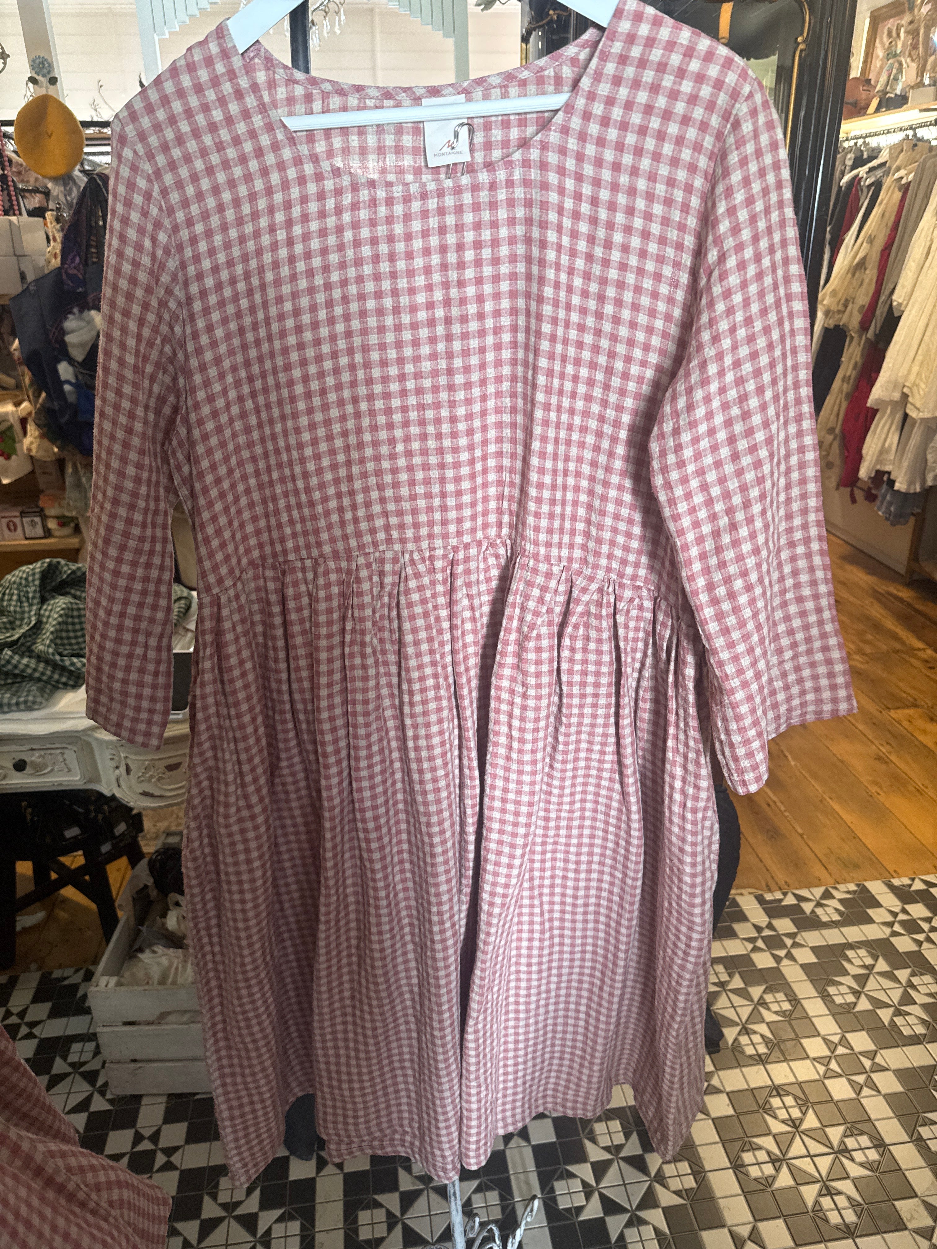  Montaigne Journee French Linen Dress - Stay Wild Collective  Dress