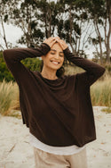 Montaigne Laurant 100% Australian Merino Superfine Loose Summer Knit - Stay Wild Collective  Sweaters & Jumpers