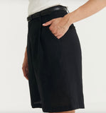 Montaigne Marina Linen Bermuda Short - Stay Wild Collective  Pants