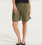 Montaigne Marina Linen Bermuda Short - Stay Wild Collective  Pants