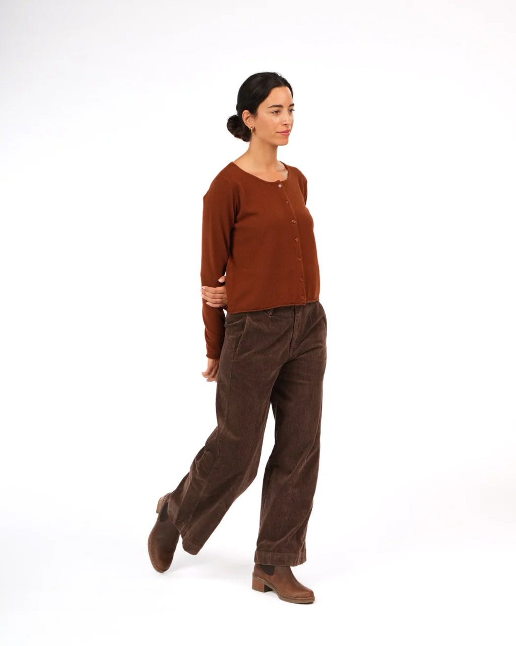  Montaigne NZ Lambswool Cropped Cardigan - Stay Wild Collective  