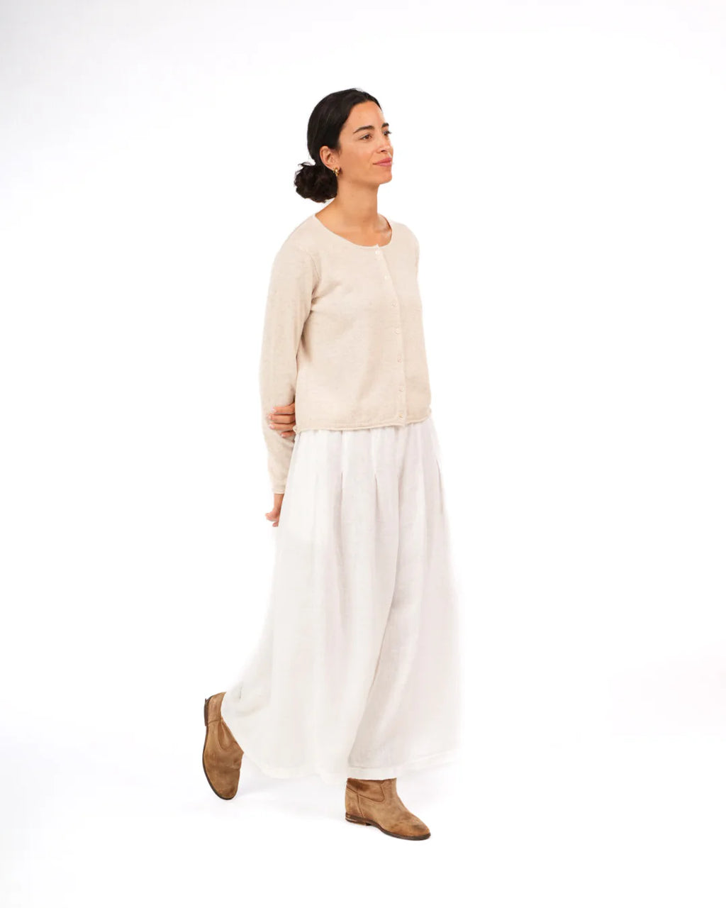  Montaigne NZ Lambswool Cropped Cardigan - Stay Wild Collective  