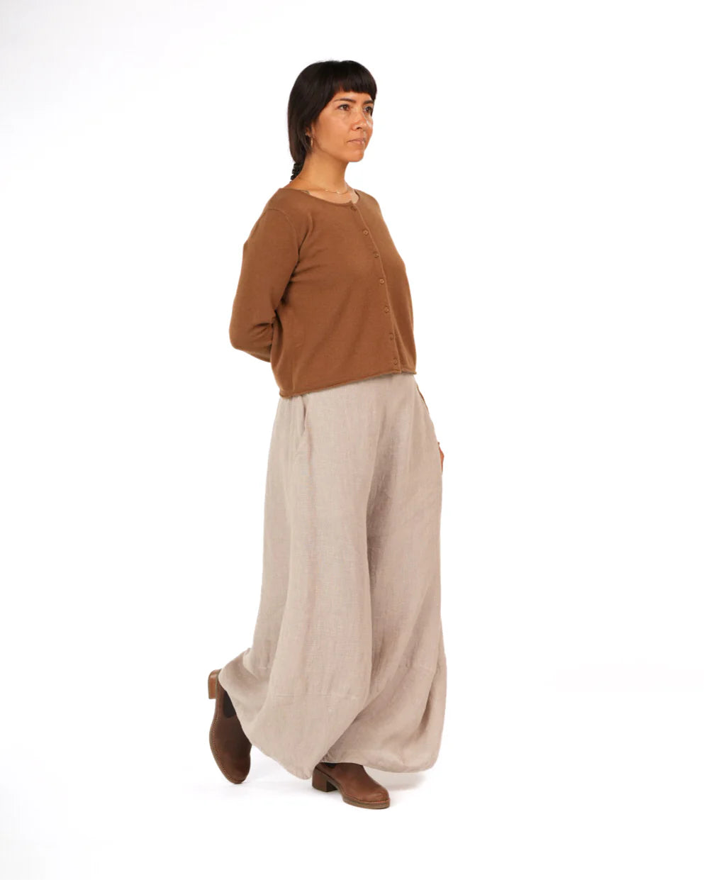  Montaigne NZ Lambswool Cropped Cardigan - Stay Wild Collective  