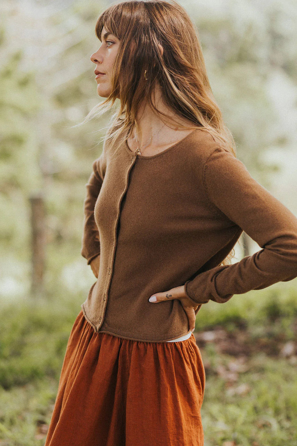  Montaigne NZ Lambswool Cropped Cardigan - Stay Wild Collective  
