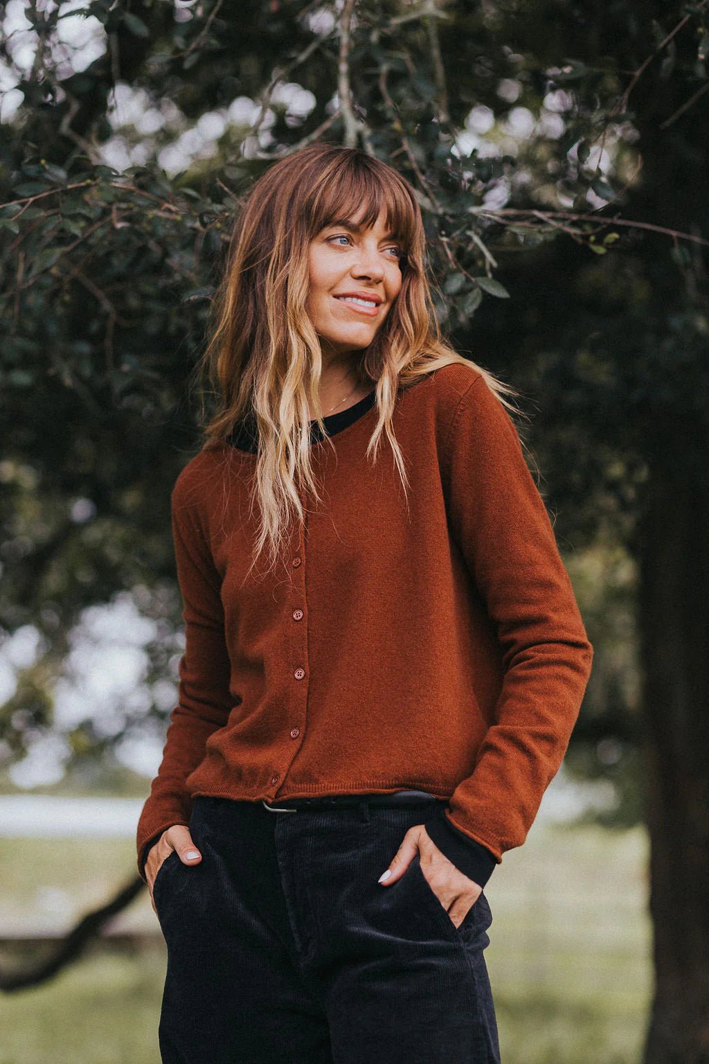  Montaigne NZ Lambswool Cropped Cardigan - Stay Wild Collective  
