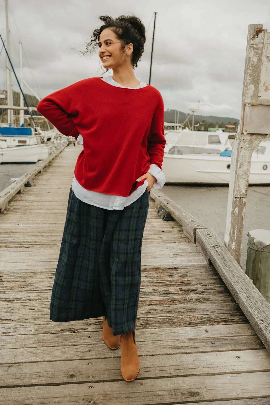 Montaigne Olivia 100% New Zealand Lambswool Jumper - Stay Wild Collective  Sweaters & Jumpers