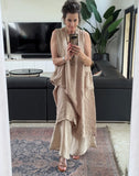 Montaigne Remy Linen Dress with Deep Front Pockets - Stay Wild Collective  Dress