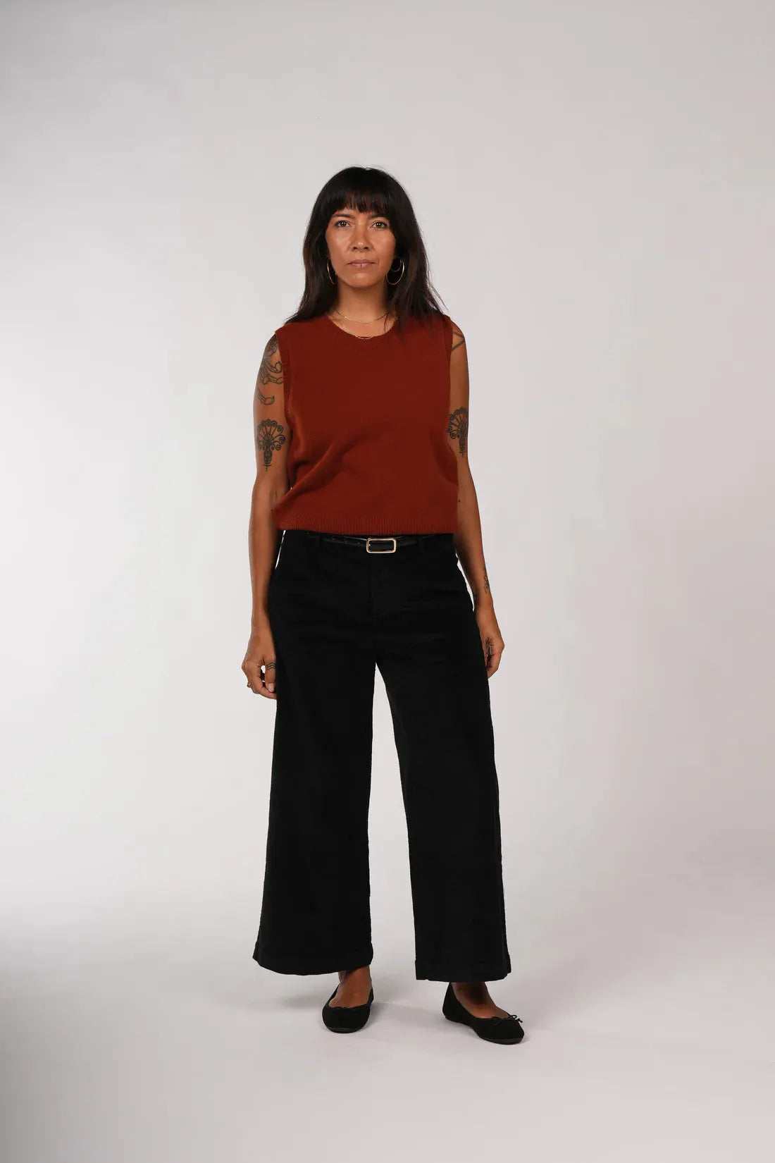 Montaigne Rene Corduroy Cotton Wide Leg Pants - Stay Wild Collective  Pants