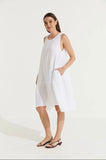 Montaigne Sara Sleeveless Linen Dress - Stay Wild Collective  Dress