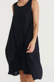 Montaigne Sara Sleeveless Linen Dress - Stay Wild Collective  Dress