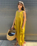 Montaigne Sartène Linen Summer Dress - Stay Wild Collective  Dress