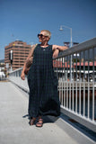 Montaigne Sartene Tartan French Linen Dress - Stay Wild Collective  Dress