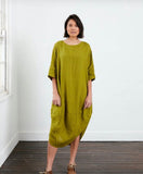 Montaigne Scallop Casual Linen Dress - Stay Wild Collective  Dress