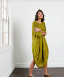 Montaigne Scallop Casual Linen Dress - Stay Wild Collective  Dress