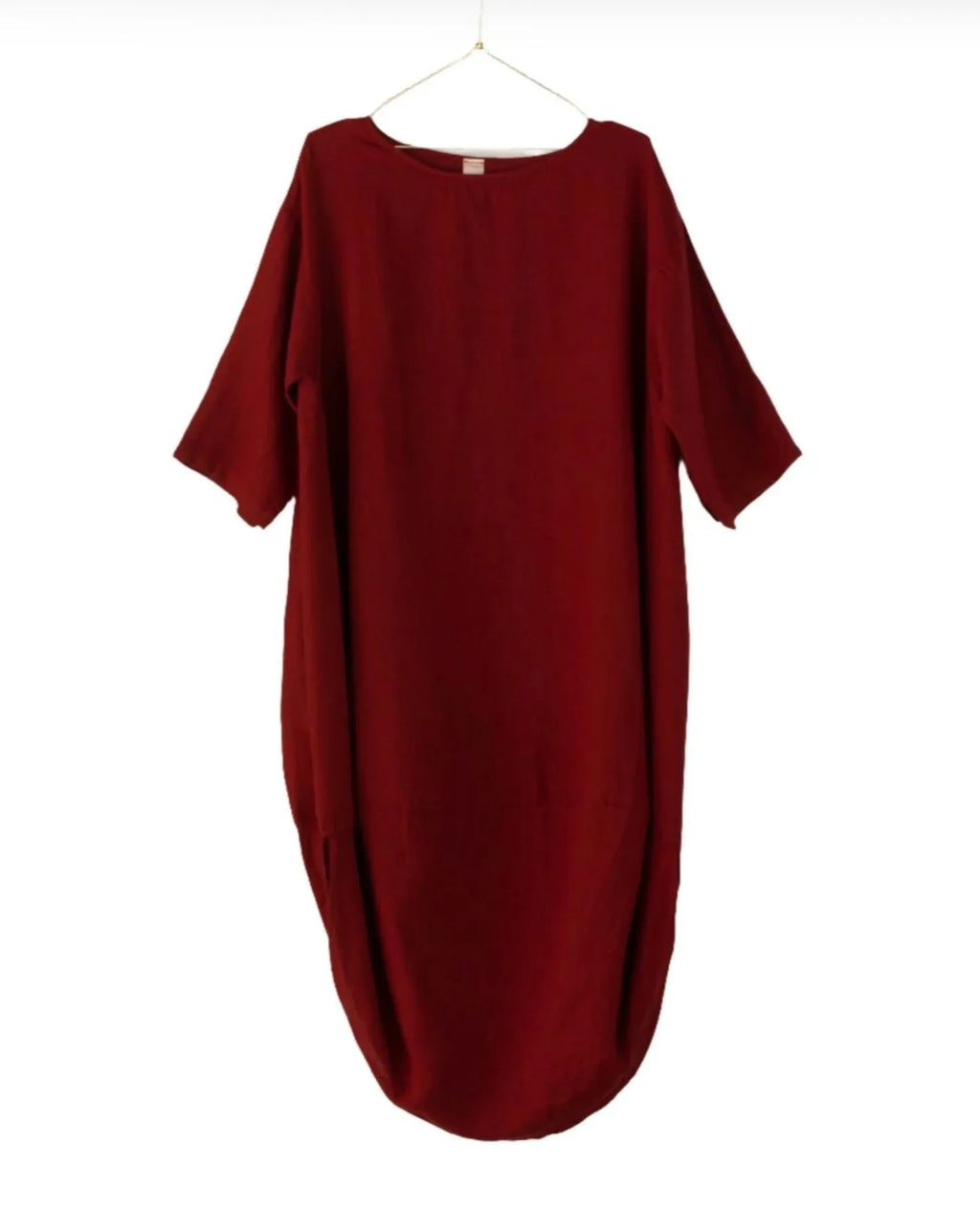 Montaigne Scallop Casual Linen Dress - Stay Wild Collective  Dress