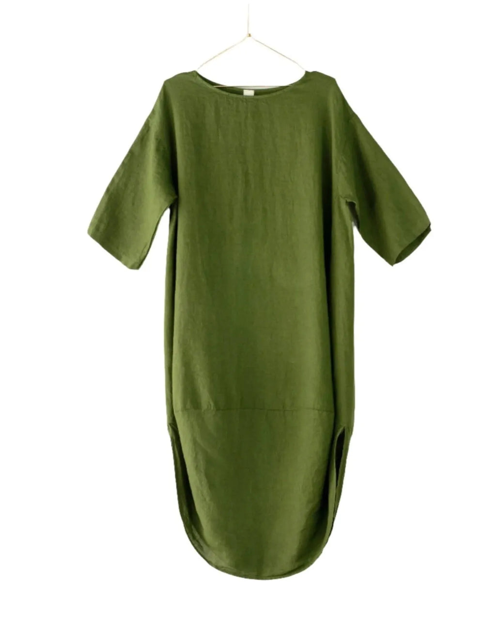 Montaigne Scallop Casual Linen Dress - Stay Wild Collective  Dress