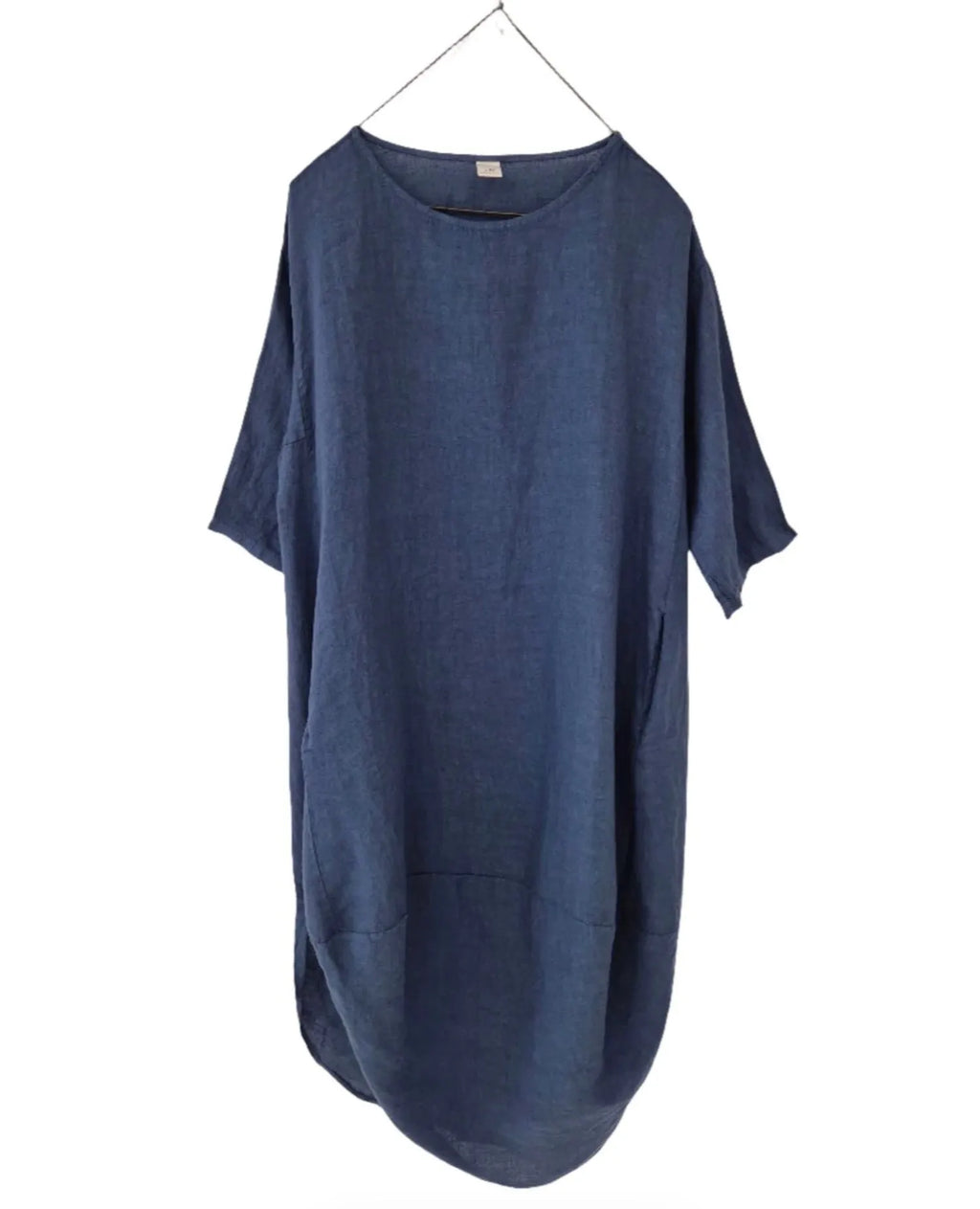Montaigne Scallop Casual Linen Dress - Stay Wild Collective  Dress
