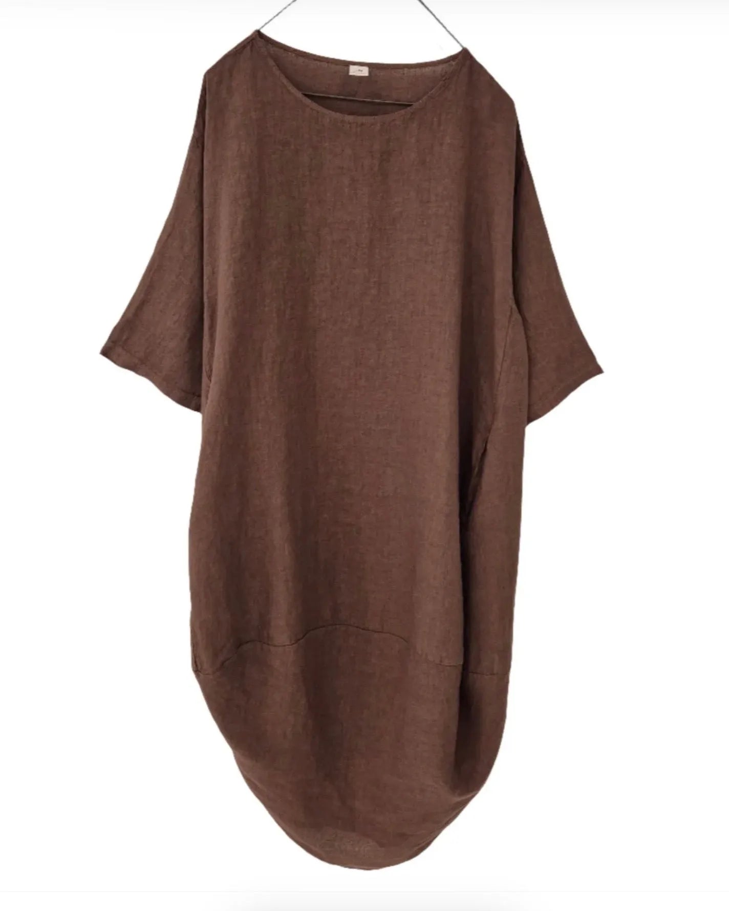 Montaigne Scallop Casual Linen Dress - Stay Wild Collective  Dress