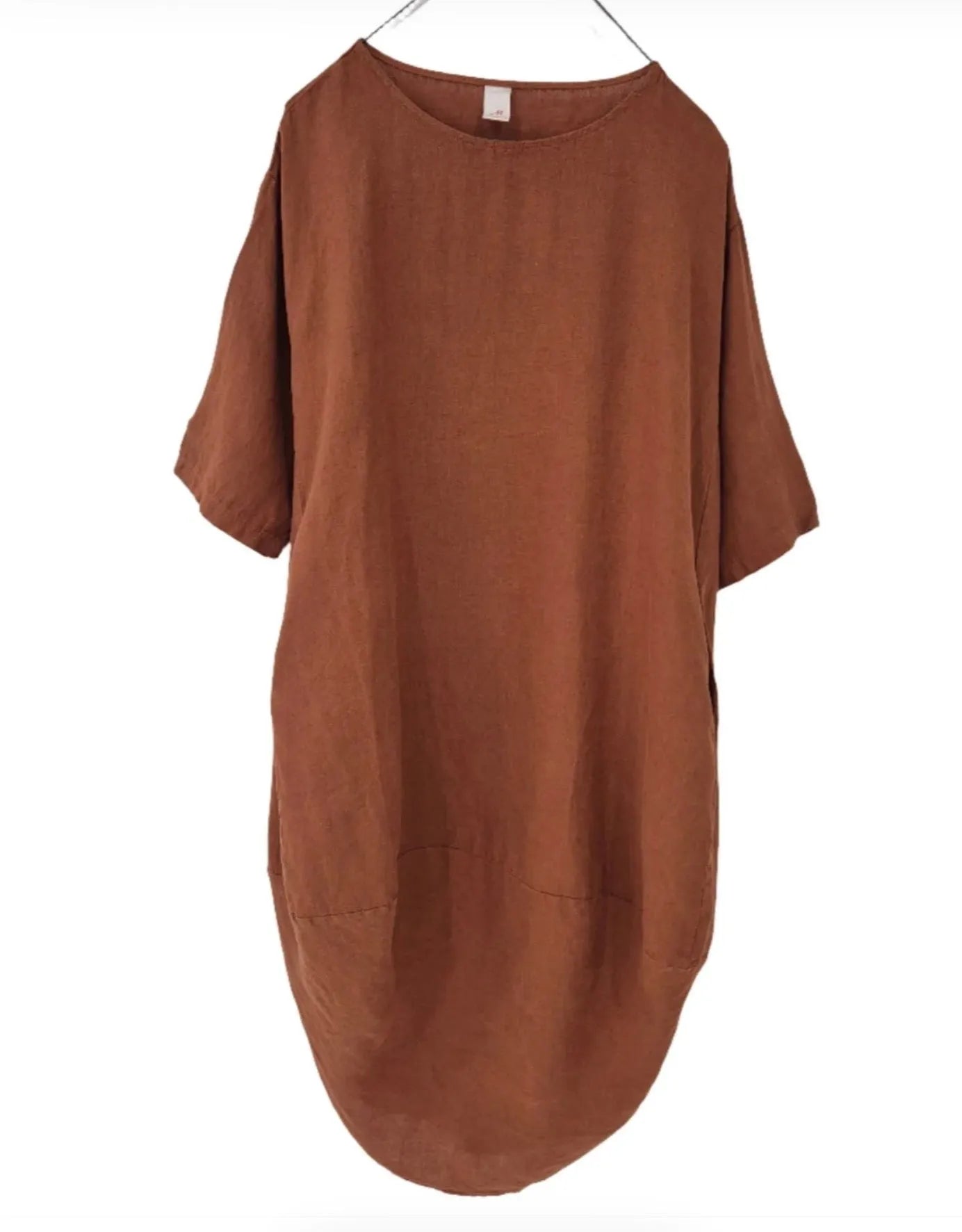 Montaigne Scallop Casual Linen Dress - Stay Wild Collective  Dress