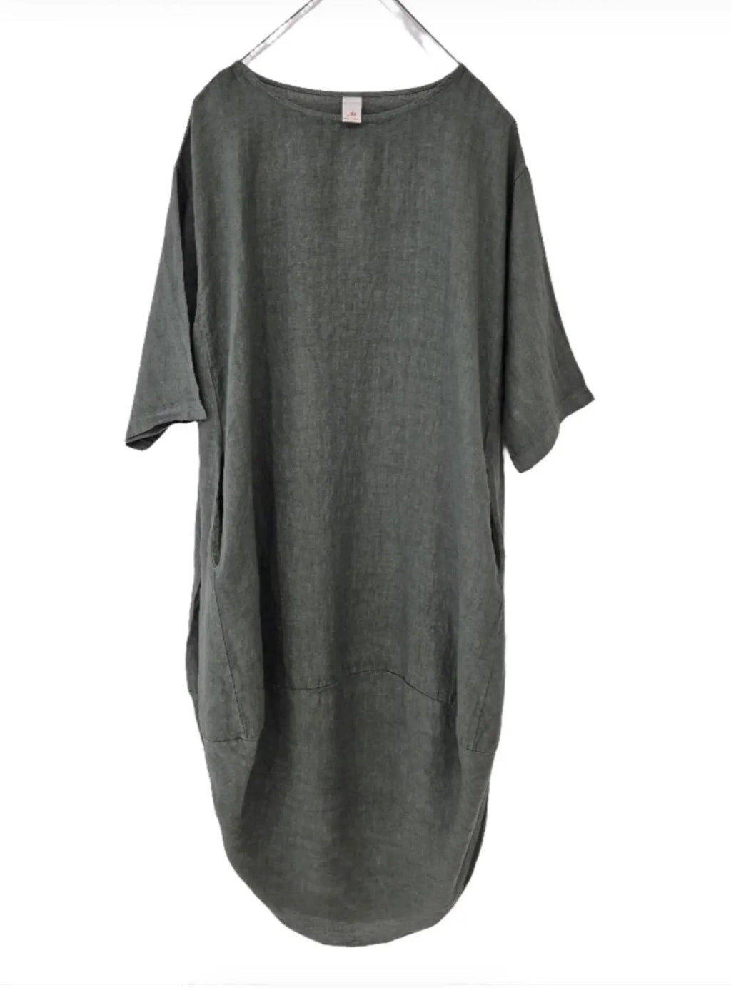Montaigne Scallop Casual Linen Dress - Stay Wild Collective  Dress