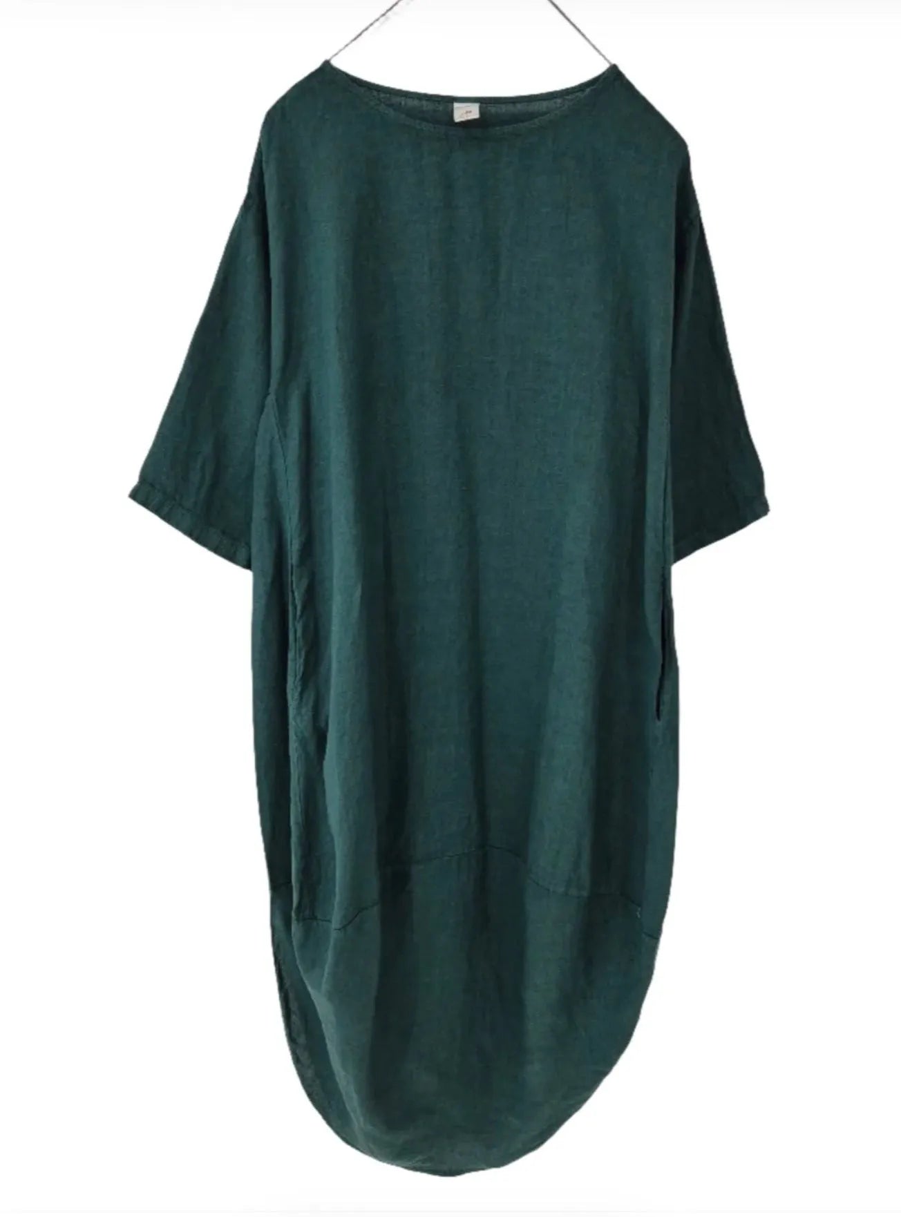 Montaigne Scallop Casual Linen Dress - Stay Wild Collective  Dress