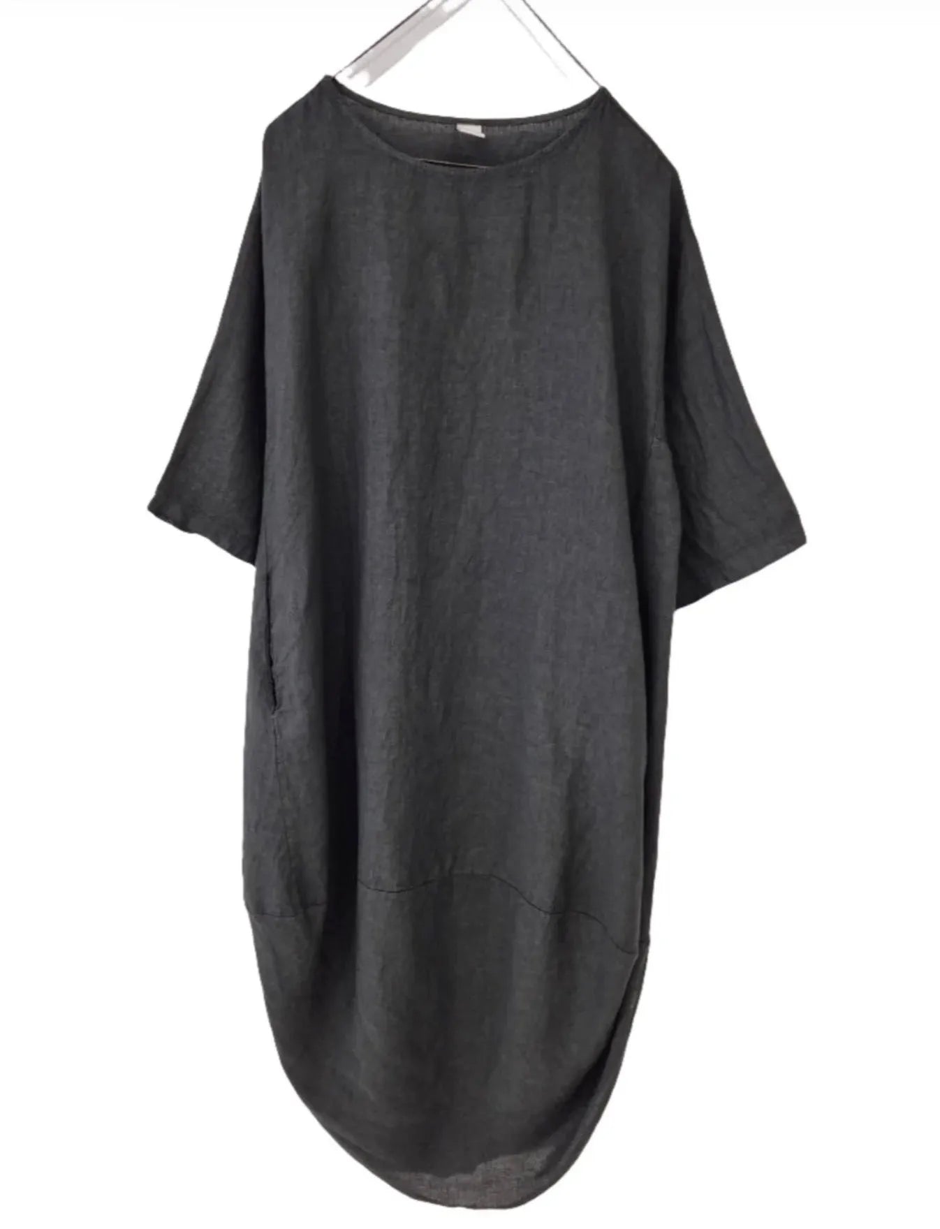 Montaigne Scallop Casual Linen Dress - Stay Wild Collective  Dress