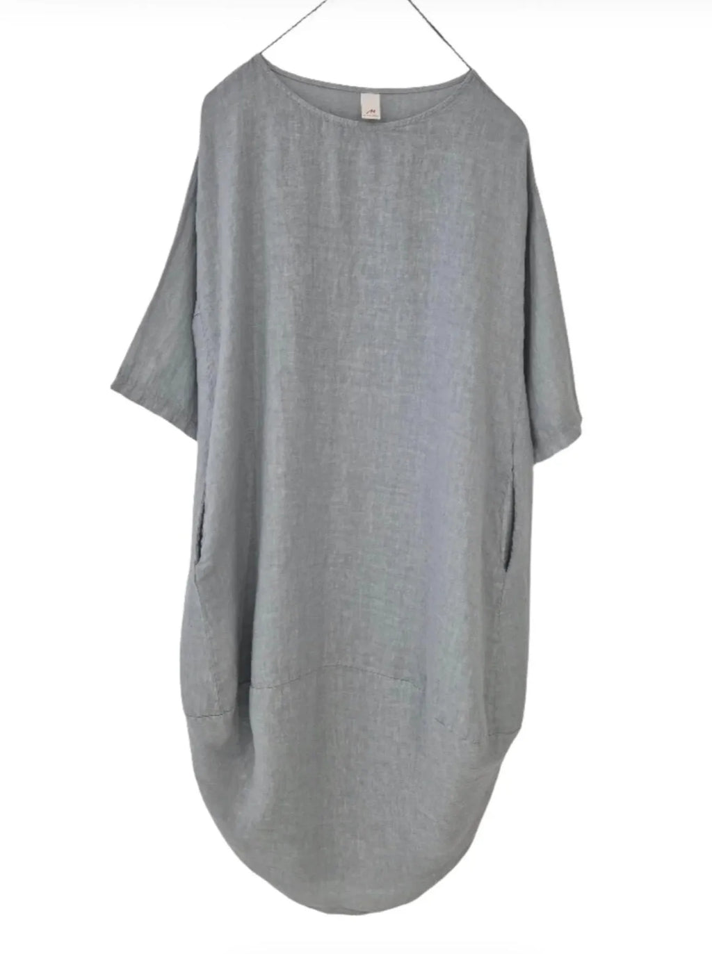 Montaigne Scallop Casual Linen Dress - Stay Wild Collective  Dress