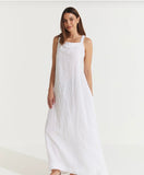 Montaigne Scarlett Linen Maxi Dress One Size - Stay Wild Collective  Dress