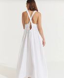 Montaigne Scarlett Linen Maxi Dress One Size - Stay Wild Collective  Dress