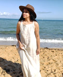 Montaigne Scarlett Linen Maxi Dress One Size - Stay Wild Collective  Dress