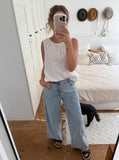 Montaigne Ava Linen Cami Top - Stay Wild Collective  Top