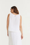 Montaigne Ava Linen Cami Top - Stay Wild Collective  Top
