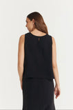 Montaigne Ava Linen Cami Top - Stay Wild Collective  Top