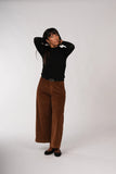 Montaigne Essential Superfine Lambswool Mock Neck Top - Stay Wild Collective  Tops