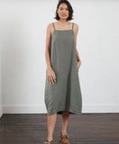 Montaigne Tulipe Linen Slip Dress - Stay Wild Collective  Dress