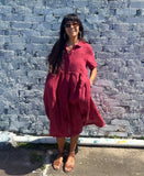 Montaigne Vianne Linen Dress one Size - Stay Wild Collective  Dress