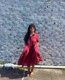 Montaigne Vianne Linen Dress one Size - Stay Wild Collective  Dress