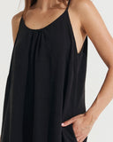 Montaigne Virginie Linen Maxi Dress with Side Splits - Stay Wild Collective  Dress