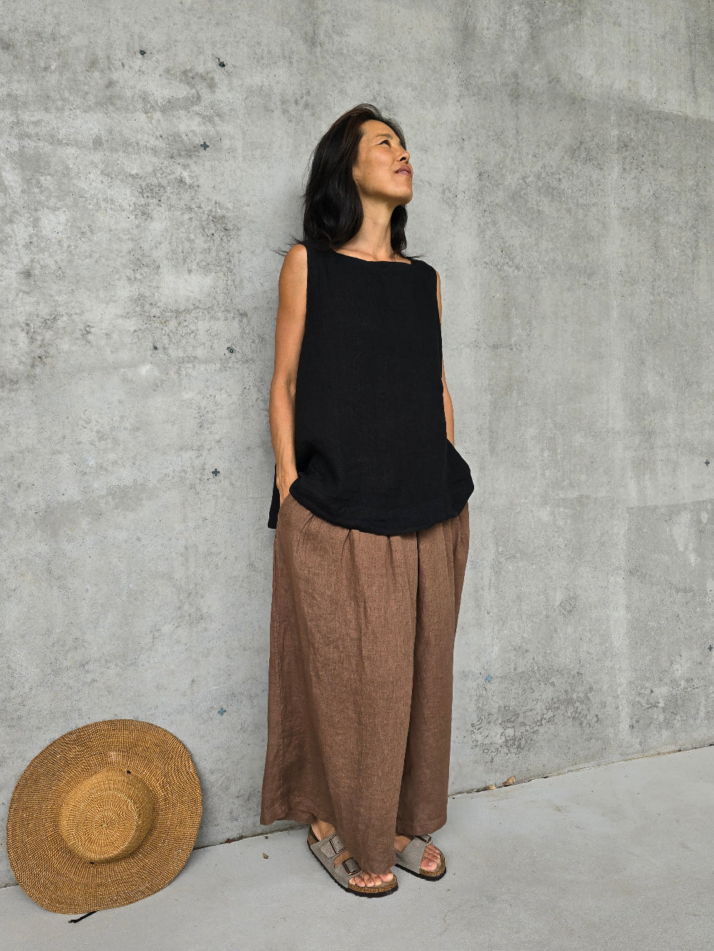   Montaigne Zoe linen top - Stay Wild Collective  