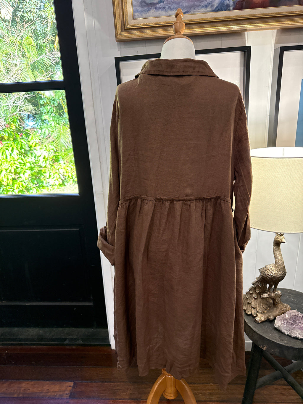   Montaigne button through coat with Peter Pan collar - Stay Wild Collective  