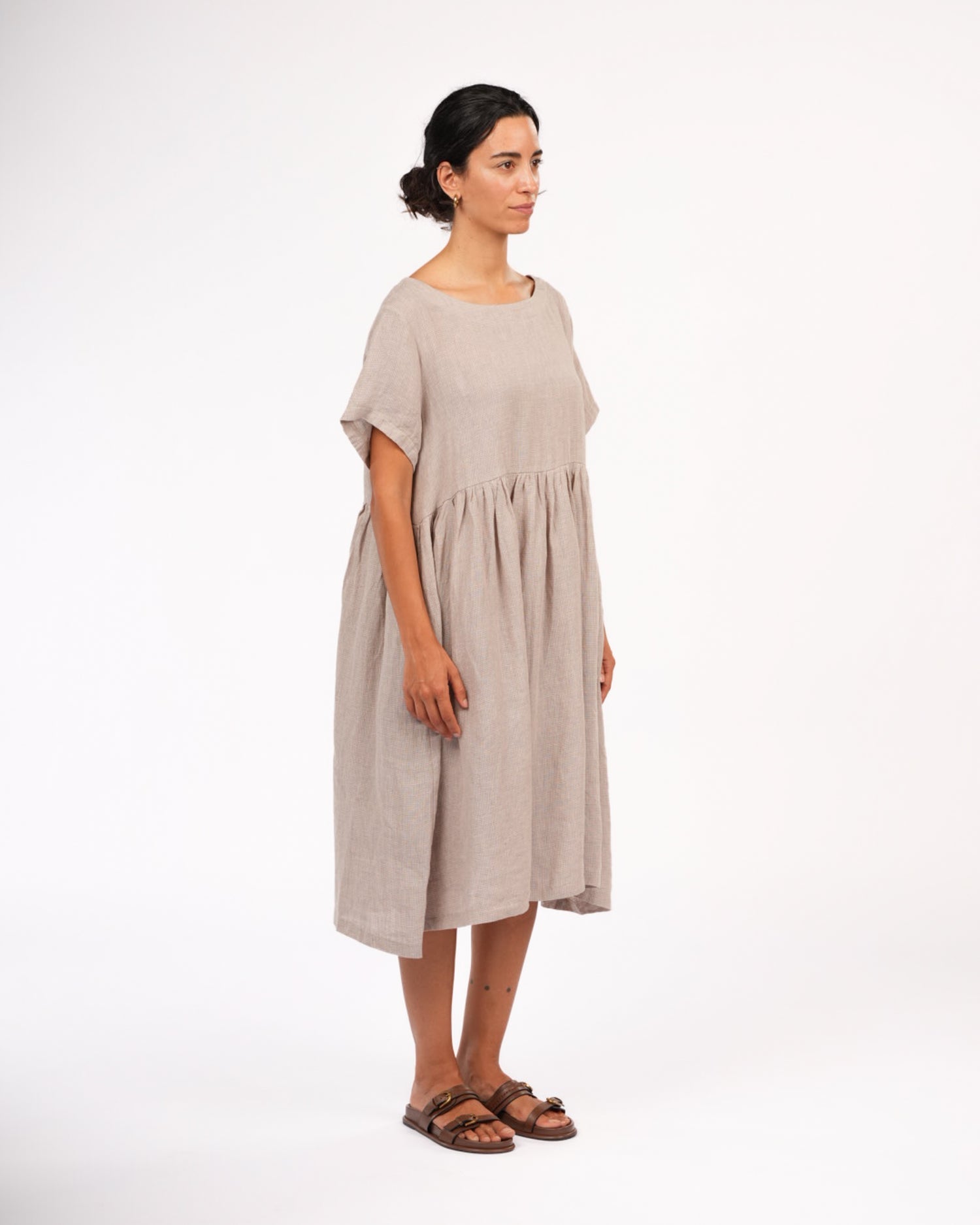   Montaigne summer staple dress in houndstooth - Stay Wild Collective  