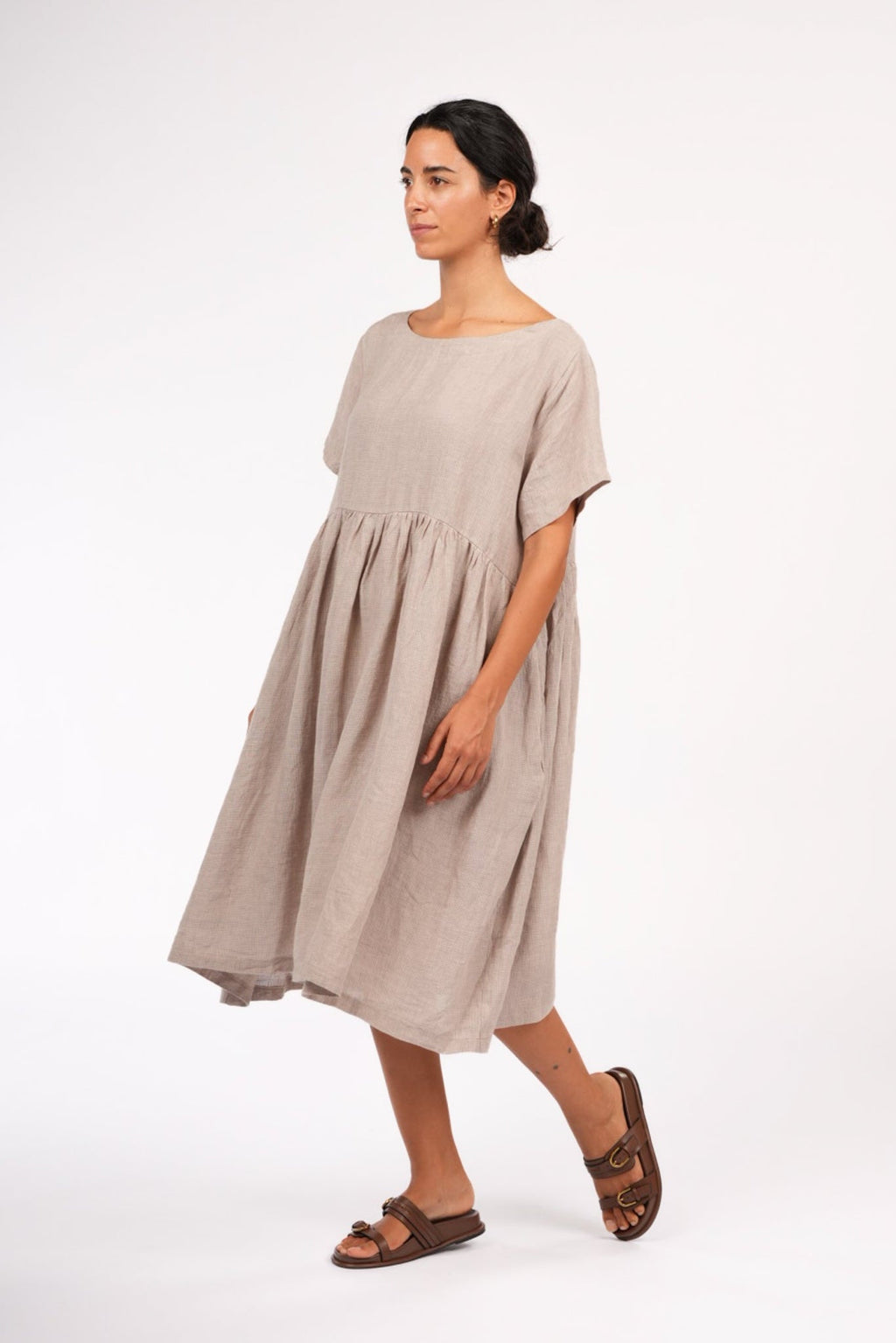   Montaigne summer staple dress in houndstooth - Stay Wild Collective  