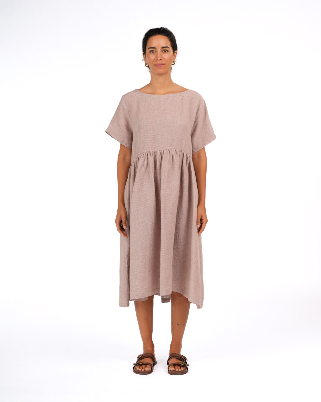   Montaigne summer staple dress in houndstooth - Stay Wild Collective  