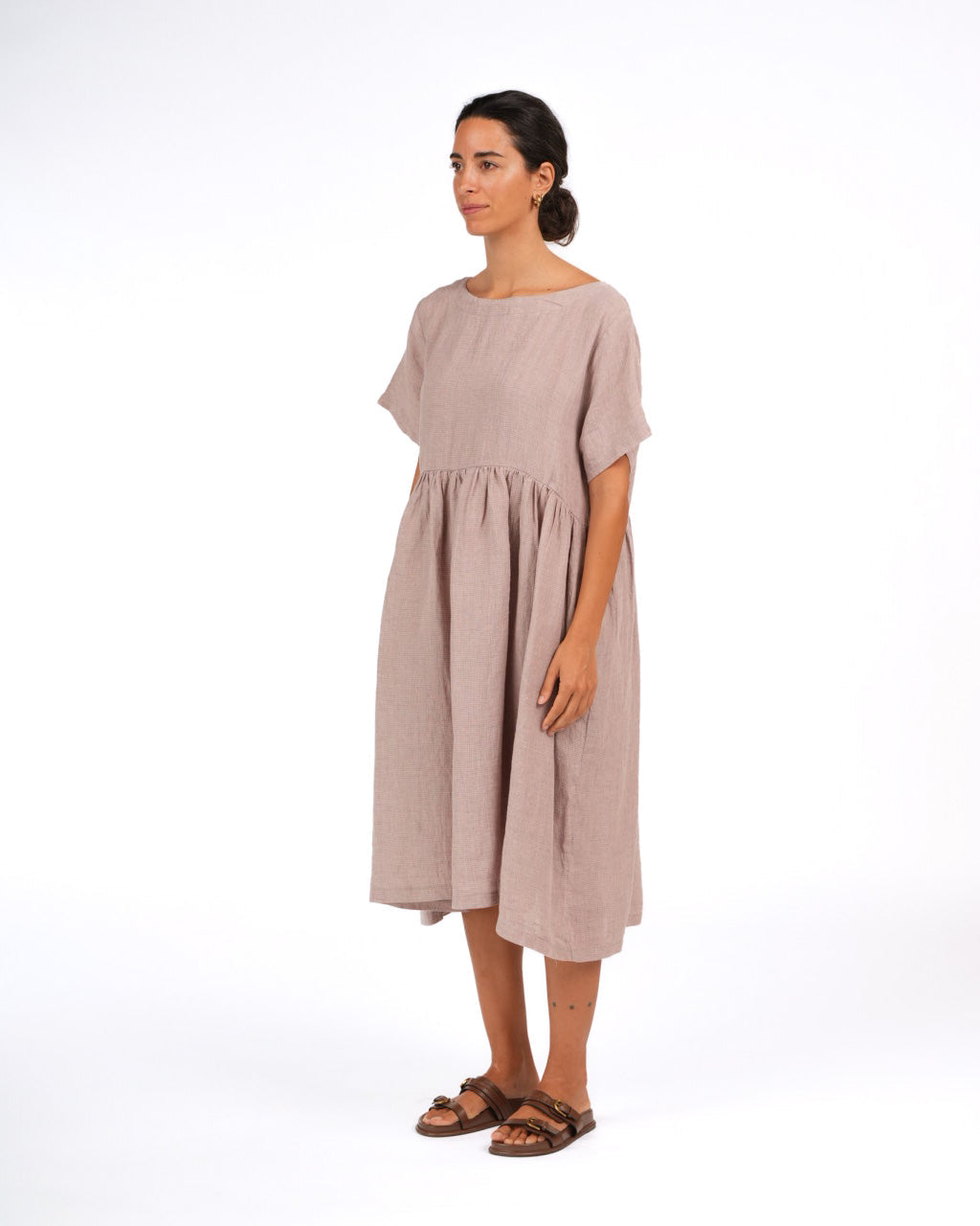   Montaigne summer staple dress in houndstooth - Stay Wild Collective  